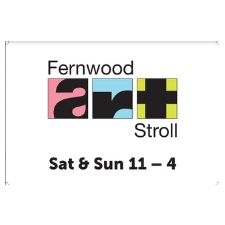 signs, art stroll, Fernwood Artists