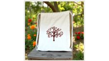 Embroidered, tree bag, arts, crafts, LostArtsClub