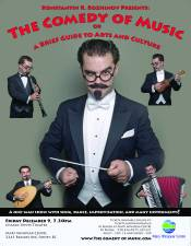 Comedy,music,family entertainment,one-manshow