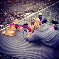 summer, biathlon, sport, outdoor, intro, learn, shooting