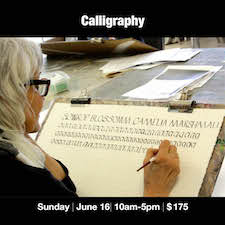 calligraphy workshop