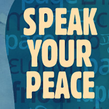 speak your peace