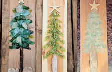 Seaglass, Lost Arts Club, Crafts, Holiday, Ornament