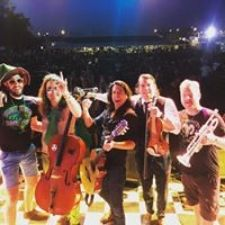 Musicians, celtic rock, concert, stage