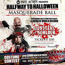 Monsters of Schlock, Evil Acres, Halloween, Costume, Vegas, Dance