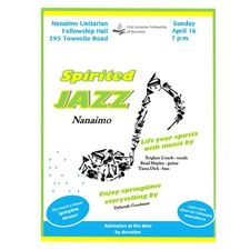 Jazz, music, spiritual, springtime, storytelling