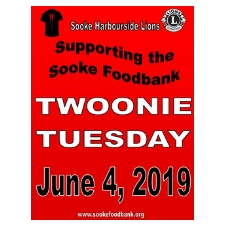 Twoonie, Tuesday, Sooke