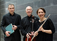 music, classical music, Trio D'Argento, piano, flute, cello, Tofino