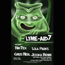 Lyme-aid 7, JF, JL, Jean-Francois Giroux, Lyme disease, NikTex, Lola Park, Chris Neal, Jessica Benini, Victoria Event Centre, Lyme disease, fundraiser, music, shows, Victoria BC, Lyme-Aid guy
