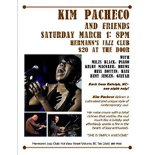 Kim Pacheco, Miles Black, Kelby MacNayr, jazz, soul