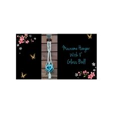 Macrame hanger, Arts, Crafts, Workshop, LostArtsClub, Nanaimo, Home, Decoration