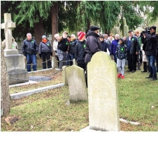 ross, bay, cemetery, tour, history