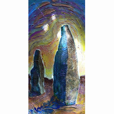 Stsnding stone, collage SAle