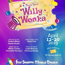 Willy Wonka, musical theatre, Four Seasons, family
