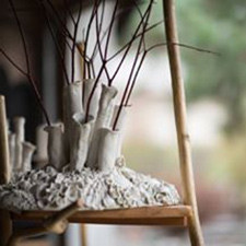 Alimar Art Studio, Anna Cox pottery, beach, inspirational potter, local artists, 