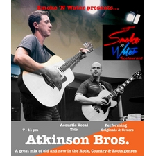 Atkinson Brothers, live music, free, country, blues