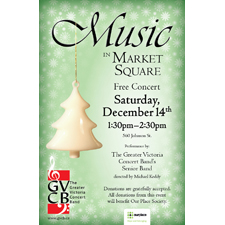Christmas, Concert, Music, Free, Victoria, Our Place, Outdoor, Winter, Season