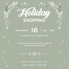 holiday shopping, christmas shopping, christmas, shop local, christmas market, art, soap, gift ideas, gifts