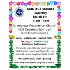 Volunteer Nanaimo Monthly Market - March