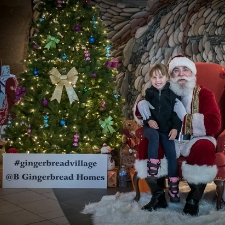 Santa, pictures with santa, gingerbread village, b. gingerbread homes, kids event, Christmas