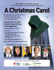 Christmas, CBC, Our Place Society, Christmas Carols
