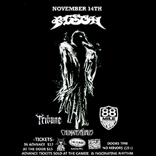 Bison, Bison bc, chunkasaurus, 88 mile trip, tribune, metal, rock, live, show