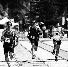sports, running, fundraiser, athletes, track, field, finish, sprint, run