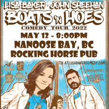 comedy, stand-up, stand up, comic, comedian, Fat Head Productions, Lisa Baker, John Sheehan, Boats & Hoes