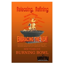 burning bowl, white stone ceremony, release, renew, new year