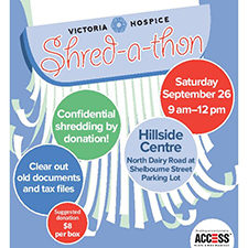 shred-a-thon, Victoria Hospice, 