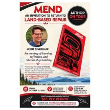 First Nations, author on tour, reconciliation